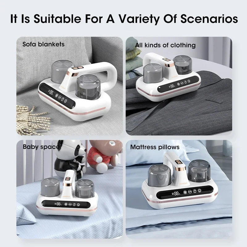 Mattress/Vacuum Mite Remover | Cordless Handheld Cleaner