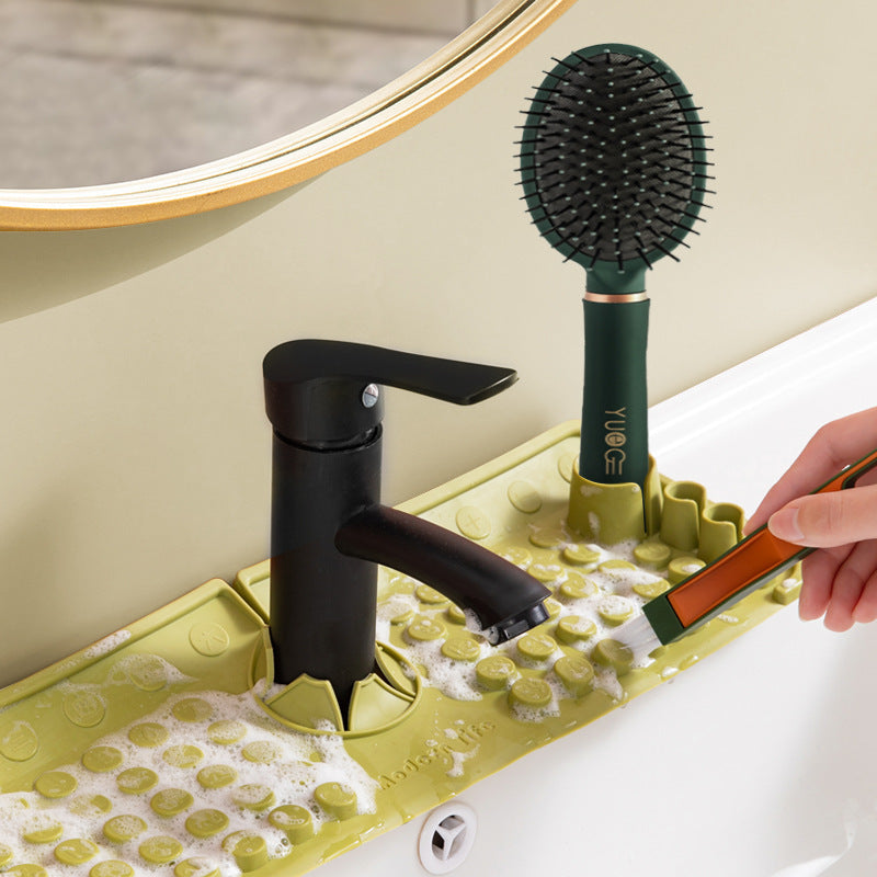 Silicone Faucet Water Draining Pad | Household Kitchen Gadgets