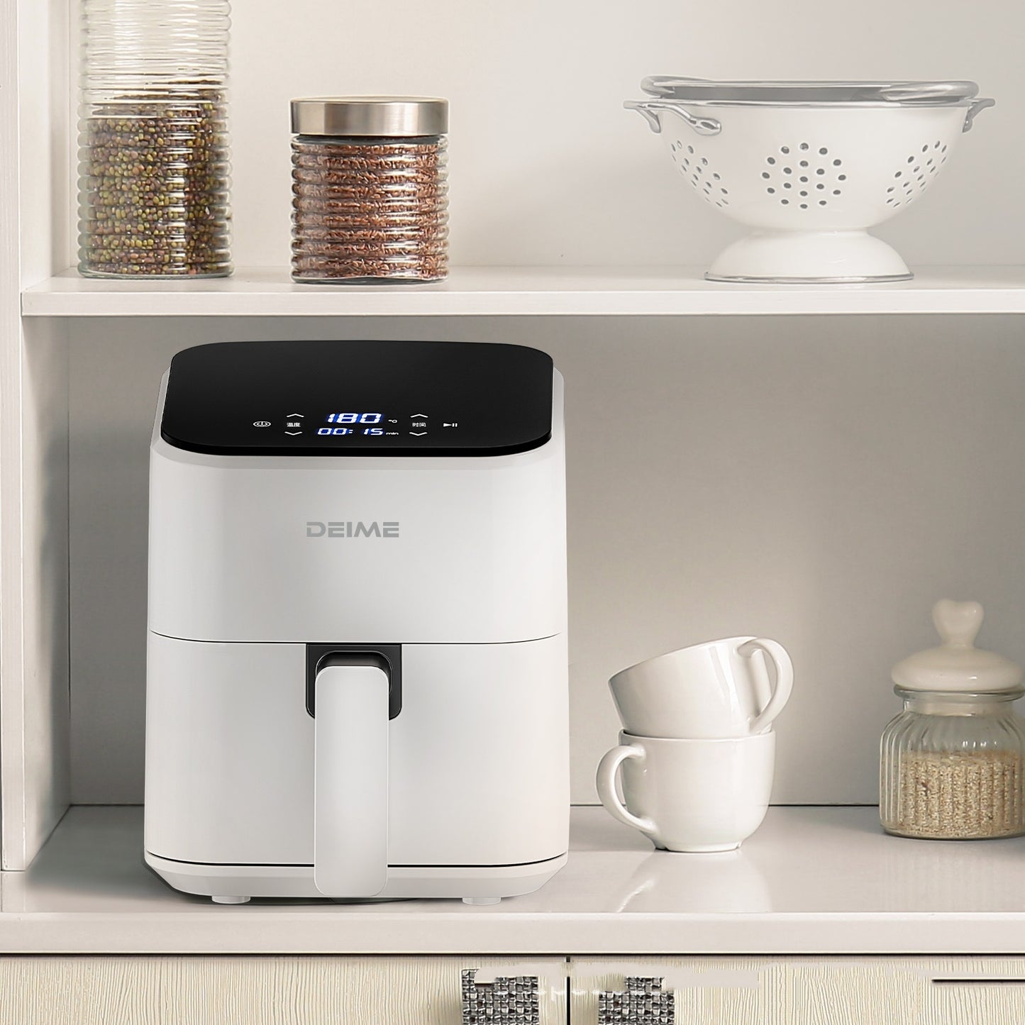 Multifunctional Household Touch Screen Air Fryer Healthy Oil-free