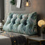 Removable Cover Headboard Pillow Comfortable Soft Fabric
