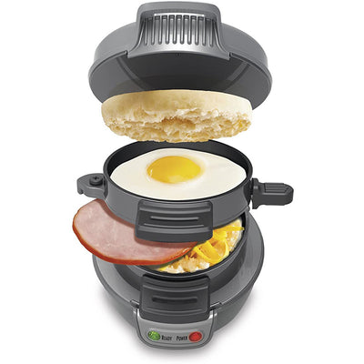 Hamburger Sandwich Maker With Egg Cooker