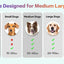 Interactive Dog Toys Ball, Automatic Rolling Toy With LED Flash, USB Rechargeable Orange Purple