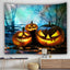 Jack-O-Lantern Trio Tapestry