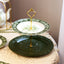 French Court Retro European Style Ceramic Dinner Plate