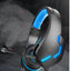 J10 3.5mm Gaming Headset With Mic And LED Lights Wired Headphones Gaming Headphones Microphone Volume Control For PC Laptop