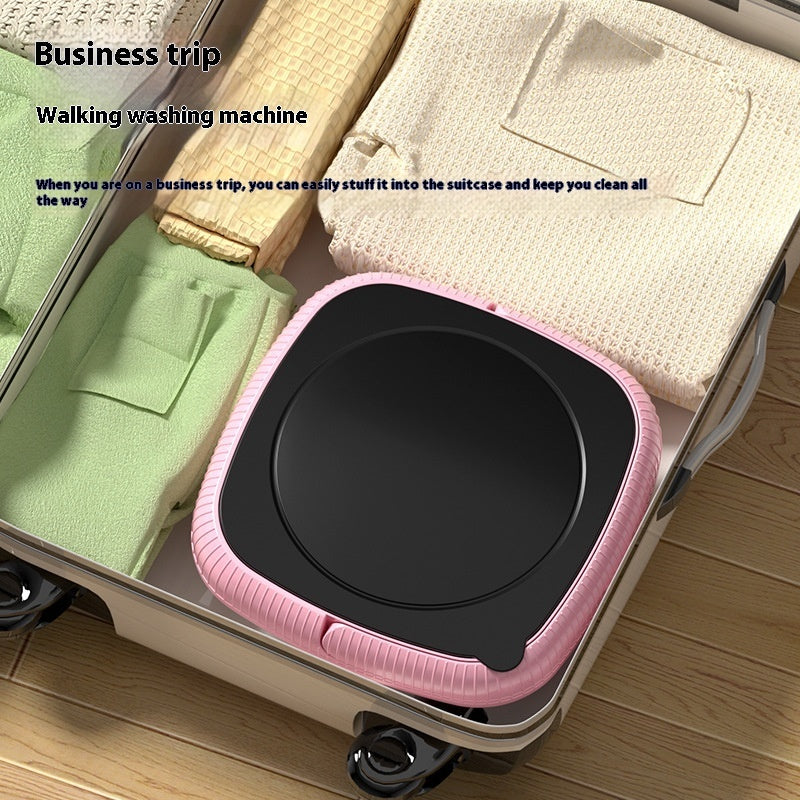 Portable Smart Mini Washing Machine with One-click Start