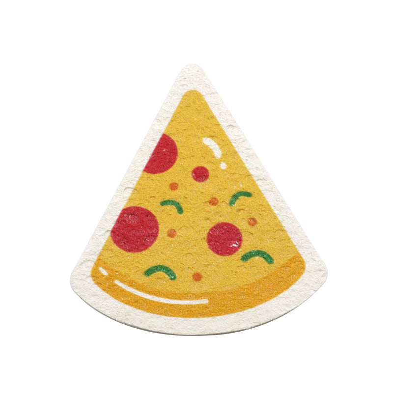 Cute Sponge for Dishwashing | Watermelon, Pizza, Cake & Ice Cream Shaped