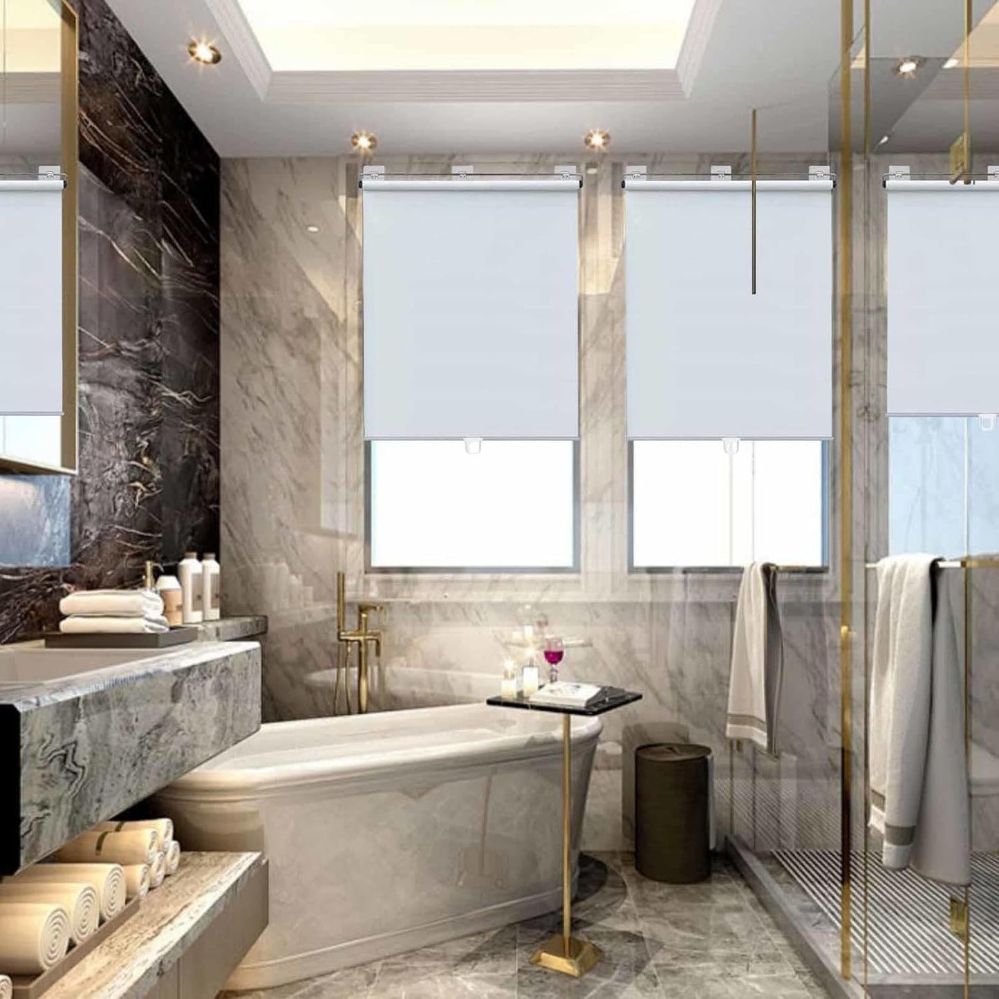 Retractable Blackout Roller Blinds