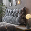Removable Cover Headboard Pillow Comfortable Soft Fabric