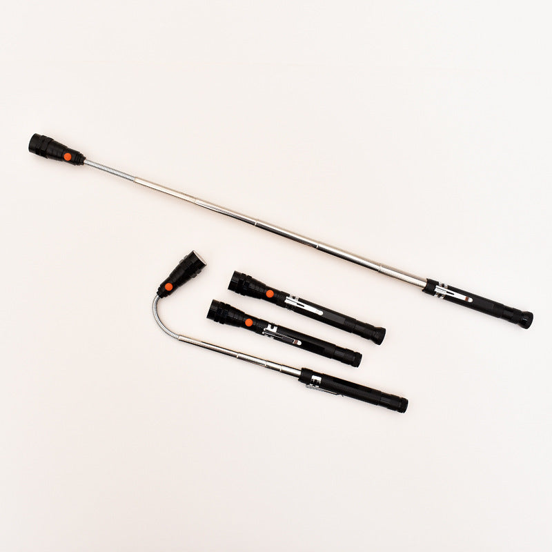 Magnetic Telescopic Flashlight Picker Tool For Men