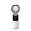New Ice Pack High-Speed Handheld Eletirc Fan Speed Adjustable Folding Mini Fan Portable Outdoor Hanging Neck Small Fan