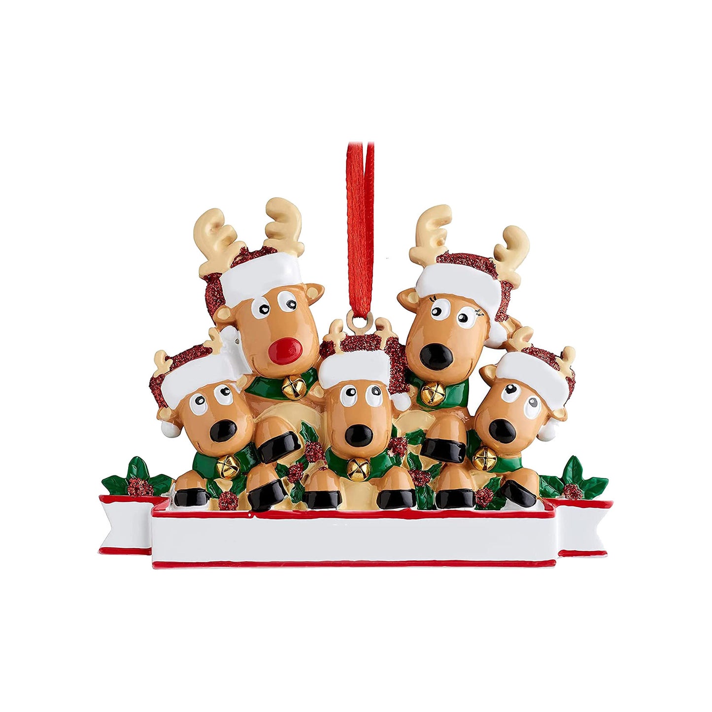 Christmas Reindeer Family Cute Home Pendant