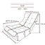 Single Sofa Reclining Chair, Japanese Chair Lazy Sofa Tatami Reclining Chair