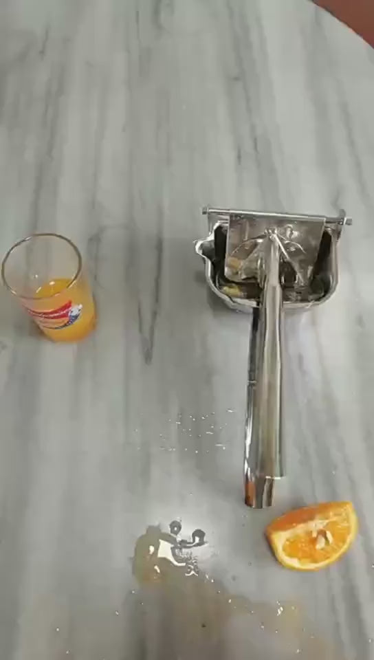 Stainless Steel Manual Lemon Clip Juicer Kitchen J