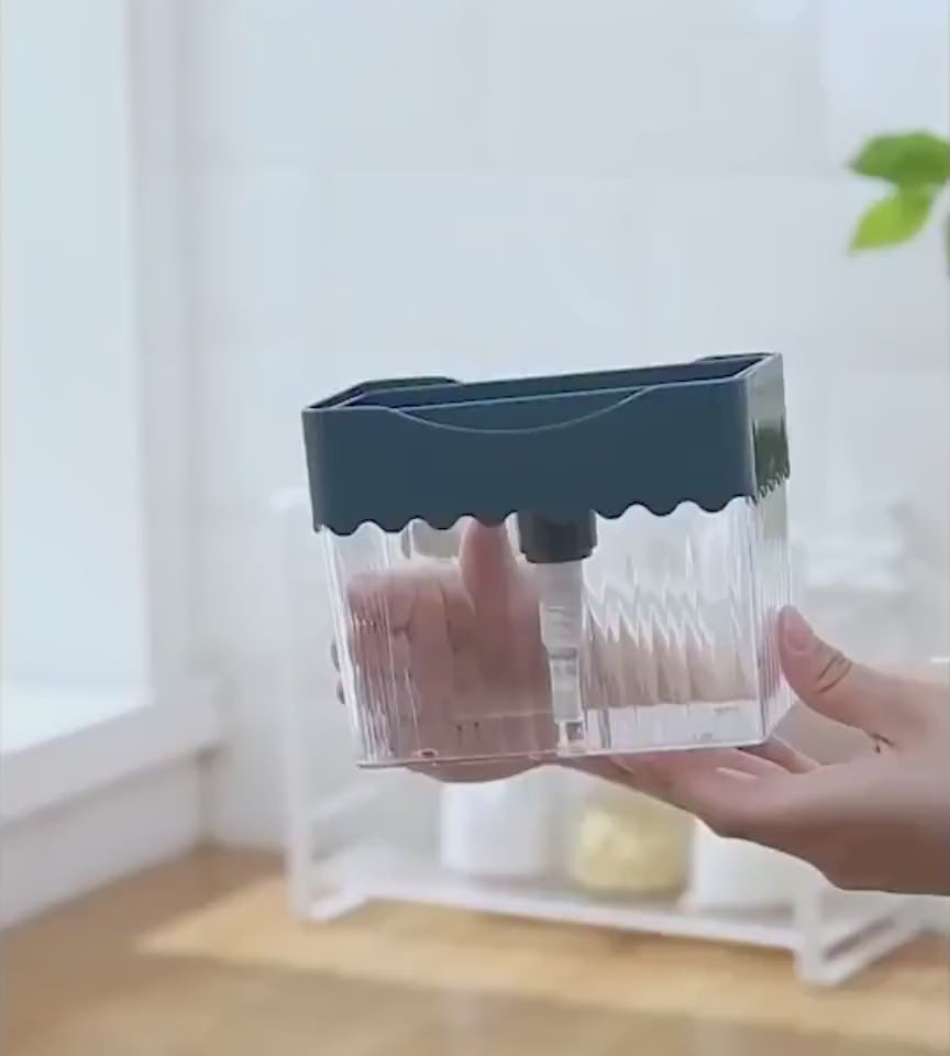 2-in-1 Soap Dispenser and Sponge
